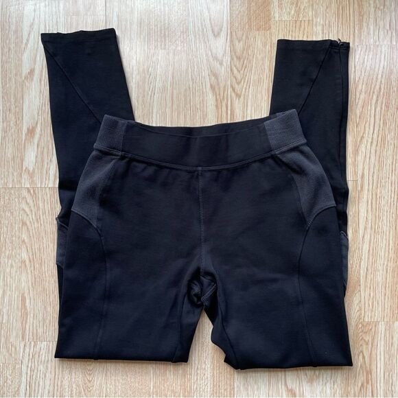NWT Free People Movement Black Ankle Zip Ponte Leggings - Size: XS - Picture 2 of 11